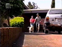 Anne Wilkinson, Bonnie, Billy Kennedy in Neighbours Episode 3006
