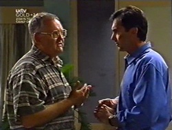 Harold Bishop, Karl Kennedy in Neighbours Episode 