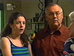 Hannah Martin, Harold Bishop, Madge Bishop in Neighbours Episode 