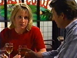 Ruth Wilkinson, Geoff Burke in Neighbours Episode 3008