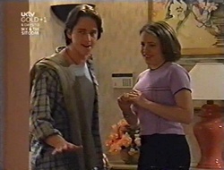 Darren Stark, Libby Kennedy in Neighbours Episode 3009