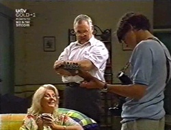 Madge Bishop, Harold Bishop, Paul McClain in Neighbours Episode 3010