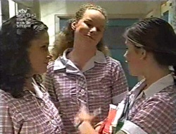 Caitlin Atkins, Jacinta Myers, Anne Wilkinson in Neighbours Episode 