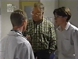 Dr. Shepherd, Harold Bishop, Paul McClain in Neighbours Episode 3011