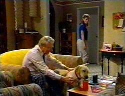 Fred Parkes, Bonnie, Anne Wilkinson in Neighbours Episode 