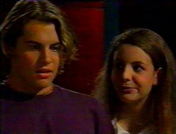 Joel Samuels, Hannah Martin in Neighbours Episode 