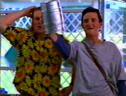 Toadie Rebecchi, Ted Long in Neighbours Episode 3115