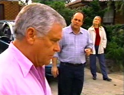 Lou Carpenter, Philip Martin, Ruth Wilkinson in Neighbours Episode 3414