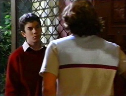 Liam Rigby, Joel Samuels in Neighbours Episode 