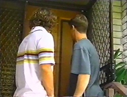 Joel Samuels, Lance Wilkinson in Neighbours Episode 