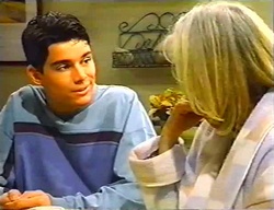 Paul McClain, Madge Bishop in Neighbours Episode 