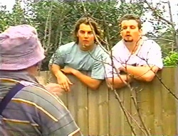 Jock Finch, Joel Samuels, Toadie Rebecchi in Neighbours Episode 3441