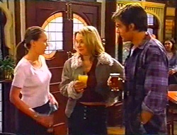 Libby Kennedy, Steph Scully, Drew Kirk in Neighbours Episode 3443