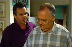 Karl Kennedy, Harold Bishop in Neighbours Episode 3739