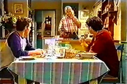 Tad Reeves, Harold Bishop, Paul McClain in Neighbours Episode 3742