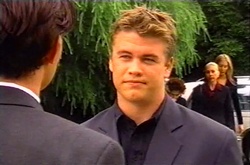 Paul McClain, Nathan Tyson in Neighbours Episode 