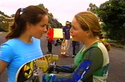 Bianca Nugent, Michelle Scully in Neighbours Episode 
