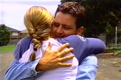 Steph Scully, Larry Woodhouse (Woody) in Neighbours Episode 3747