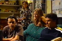 Jack Scully, Lyn Scully, Felicity Scully, Joe Scully in Neighbours Episode 