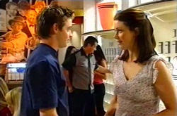 Tad Reeves, Toadie Rebecchi, Jess Fielding in Neighbours Episode 