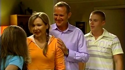 Summer Hoyland, Steph Scully, Max Hoyland, Boyd Hoyland in Neighbours Episode 