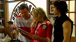 David Bishop, Sky Bishop, Dylan Timmins in Neighbours Episode 