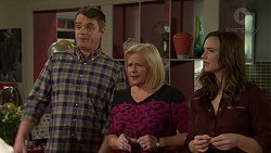 Gary Canning, Sheila Canning, Amy Williams in Neighbours Episode 7491