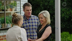 Xanthe Canning, Gary Canning, Brooke Butler in Neighbours Episode 