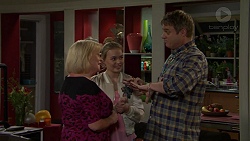 Sheila Canning, Xanthe Canning, Gary Canning in Neighbours Episode 