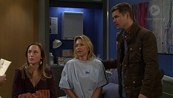 Sonya Rebecchi, Steph Scully, Mark Brennan in Neighbours Episode 7492