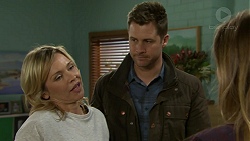 Steph Scully, Mark Brennan, Sonya Rebecchi in Neighbours Episode 