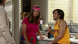 Amy Williams, David Tanaka in Neighbours Episode 7493