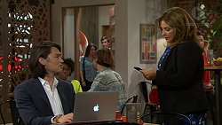 Leo Tanaka, Terese Willis in Neighbours Episode 