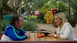 Mack Sweetin, Brooke Butler, Ben Kirk in Neighbours Episode 