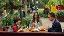 Jimmy Williams, Amy Williams, Paul Robinson in Neighbours Episode 7497
