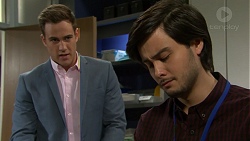 Aaron Brennan, David Tanaka in Neighbours Episode 