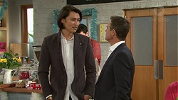 Leo Tanaka, Paul Robinson in Neighbours Episode 7505