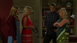 Xanthe Canning, Brooke Butler, Gary Canning, Sheila Canning in Neighbours Episode 