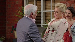 Lou Carpenter, Lauren Turner, Paige Novak in Neighbours Episode 