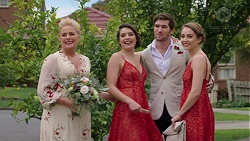 Lauren Turner, Paige Smith, Ned Willis, Piper Willis in Neighbours Episode 7509