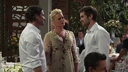 Brad Willis, Lauren Turner, Ned Willis in Neighbours Episode 7510