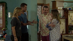 Steph Scully, Mark Brennan, Toadie Rebecchi, Sonya Rebecchi in Neighbours Episode 7511