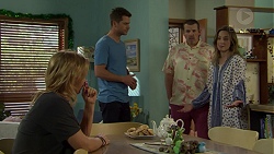 Steph Scully, Mark Brennan, Toadie Rebecchi, Sonya Rebecchi in Neighbours Episode 