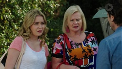 Xanthe Canning, Sheila Canning, Brad Willis in Neighbours Episode 