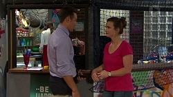 Aaron Brennan, Amy Williams in Neighbours Episode 