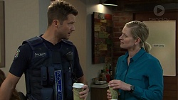 Mark Brennan, Ellen Crabb in Neighbours Episode 