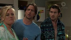 Lauren Turner, Brad Willis, Ned Willis in Neighbours Episode 