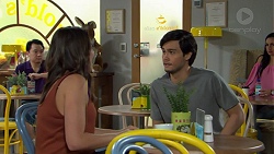 Paige Novak, David Tanaka in Neighbours Episode 