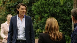 Leo Tanaka, Terese Willis, Paul Robinson in Neighbours Episode 