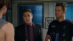 Tyler Brennan, Aaron Brennan, Mark Brennan in Neighbours Episode 7526